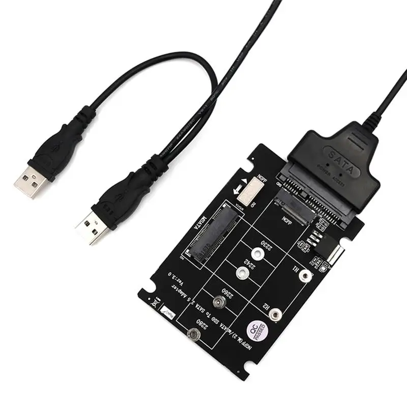 2 в 1, адаптер M.2 NGFF key B MSATA SSD USB, адаптер, карта M.2 NGFF на USB 2,0, конвертер для настольного ПК, ноутбука
2 в 1, адаптер M.2 NGFF key B MSATA SSD USB, адаптер, карта M.2 NGFF на USB 2,0, конвертер для настольного ПК, ноутбука