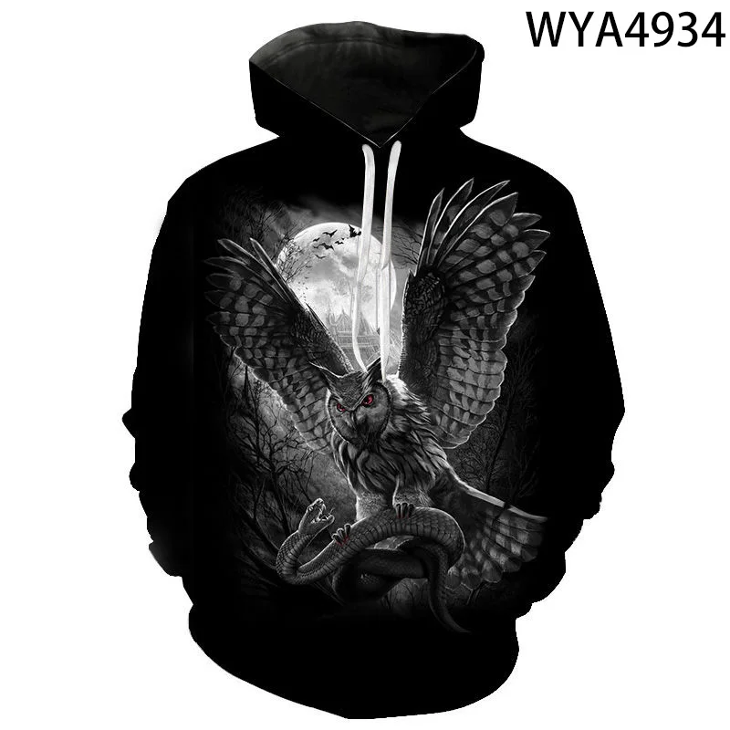 New Owl Animal Series 3d Printing Hoodie Boys And Girls Fashion Sweaters Men And Women Couple Pullovers Long Sleeve Tops
New Owl Animal Series 3d Printing Hoodie Boys And Girls Fashion Sweaters Men And Women Couple Pullovers Long Sleeve Tops