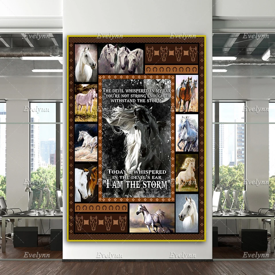 Blanket Horse Today I Whispered I Am The Storm Retro Posters Horse Home Decor Canvas Wall Art Prints Love Animal Gift
Blanket Horse Today I Whispered I Am The Storm Retro Posters Horse Home Decor Canvas Wall Art Prints Love Animal Gift