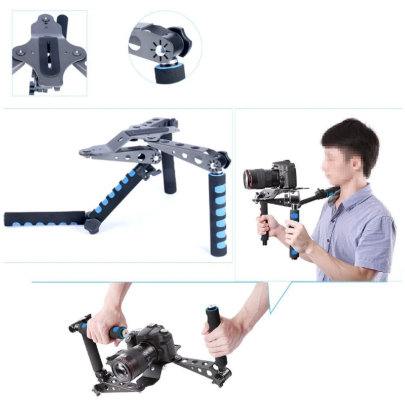 Camera Shoulder Rig Mount Video Film Making System Kit Filmmaking Stabilizer for All DSLR Video Cameras and DV Camcorder
Camera Shoulder Rig Mount Video Film Making System Kit Filmmaking Stabilizer for All DSLR Video Cameras and DV Camcorder