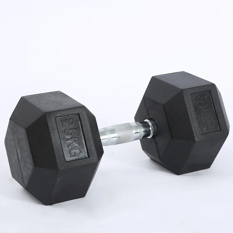 25kg rubber hexagonal dumbbells, suitable for gym unisex home fitness training arm muscle fitness fitness equipment
25kg rubber hexagonal dumbbells, suitable for gym unisex home fitness training arm muscle fitness fitness equipment