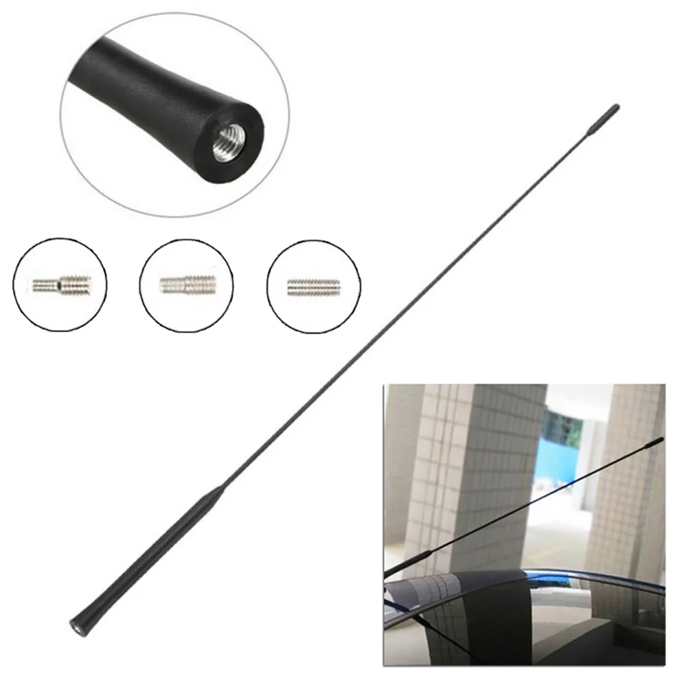 

55cm Car Roof Mast Whip Stereo Radio FM/AM Antenna Signal Aerial Amplified Antenna For Ford Focus 2000-2007 Car Electronics