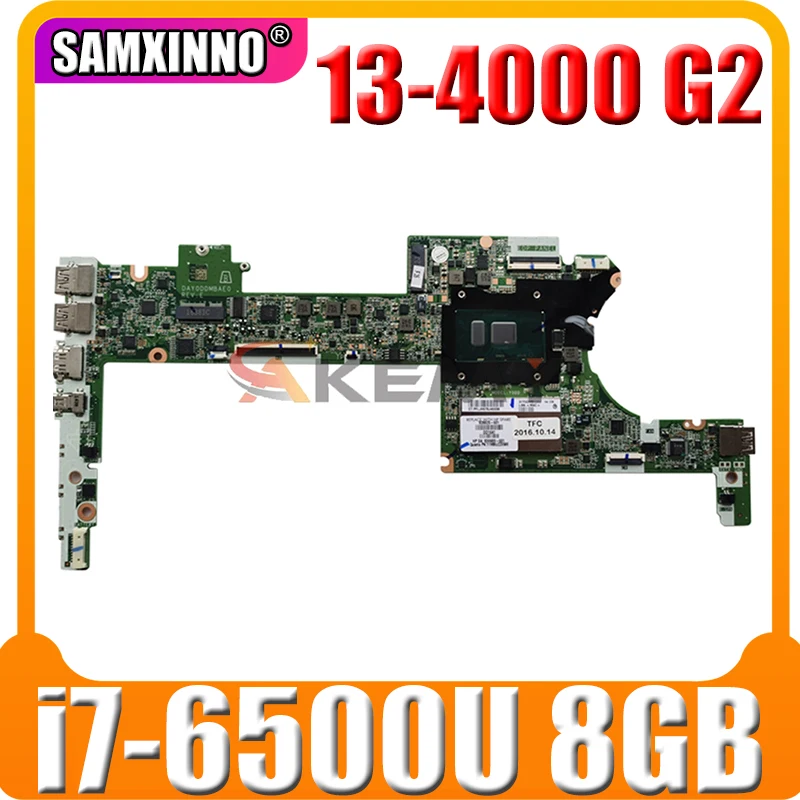 For HP Spectre X360 13-4000 G2 Series Laptop Motherboard With SR2EZ i7-6500u CPU 8GB RAM DAY0DDMBAE0 MB 100% Tested Fast Ship
For HP Spectre X360 13-4000 G2 Series Laptop Motherboard With SR2EZ i7-6500u CPU 8GB RAM DAY0DDMBAE0 MB 100% Tested Fast Ship