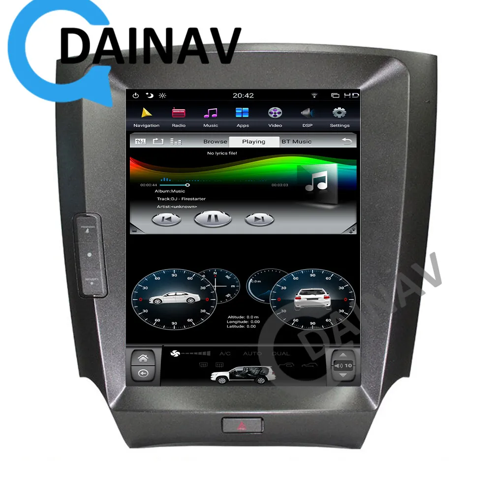PX6 Автомобильный GPS навигатор Авто Стерео для LEXUS IS200/IS250/IS300/IS350 2006 2007 2008 2009 2010 2011 2012