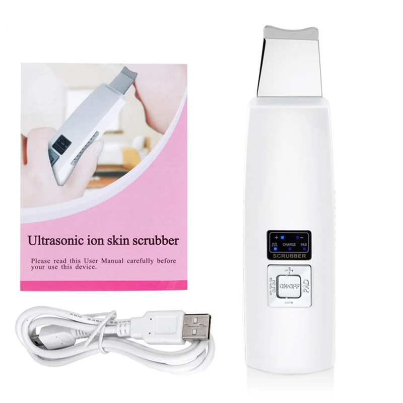 Ultrasonic Skin Scrubber Cleanser Face Cleansing Acne Removal Facial Massager Ultrasound Peeling Clean Tone Lift
Ultrasonic Skin Scrubber Cleanser Face Cleansing Acne Removal Facial Massager Ultrasound Peeling Clean Tone Lift
