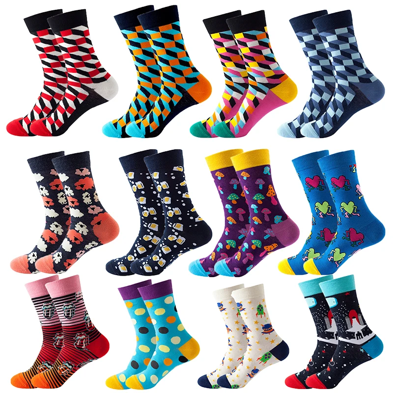 High Quality Colorful Cotton Men's Socks Funny Skate Happy Harajuku Travis Scott Long Socks Basketball Cycling Fun Anime Socks
High Quality Colorful Cotton Men's Socks Funny Skate Happy Harajuku Travis Scott Long Socks Basketball Cycling Fun Anime Socks