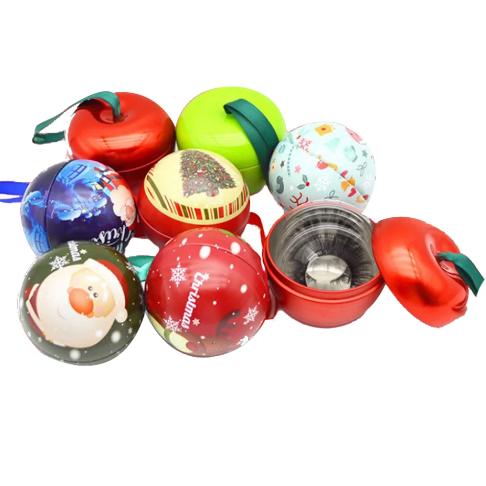 100pcs empty Christmas ball for eyelashes package 3D/5D mink eyelashes box reused convenien environmental protectiont DHL/UPS
100pcs empty Christmas ball for eyelashes package 3D/5D mink eyelashes box reused convenien environmental protectiont DHL/UPS