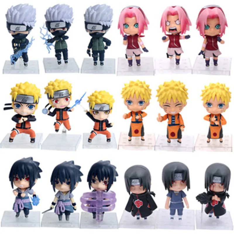 Naruto Anime Figures Toys Uzumaki Uchiha Sasuke Ltachi Hatake Kakashi PVC Action Model Dolls Pendant Children's Gifts
Naruto Anime Figures Toys Uzumaki Uchiha Sasuke Ltachi Hatake Kakashi PVC Action Model Dolls Pendant Children's Gifts