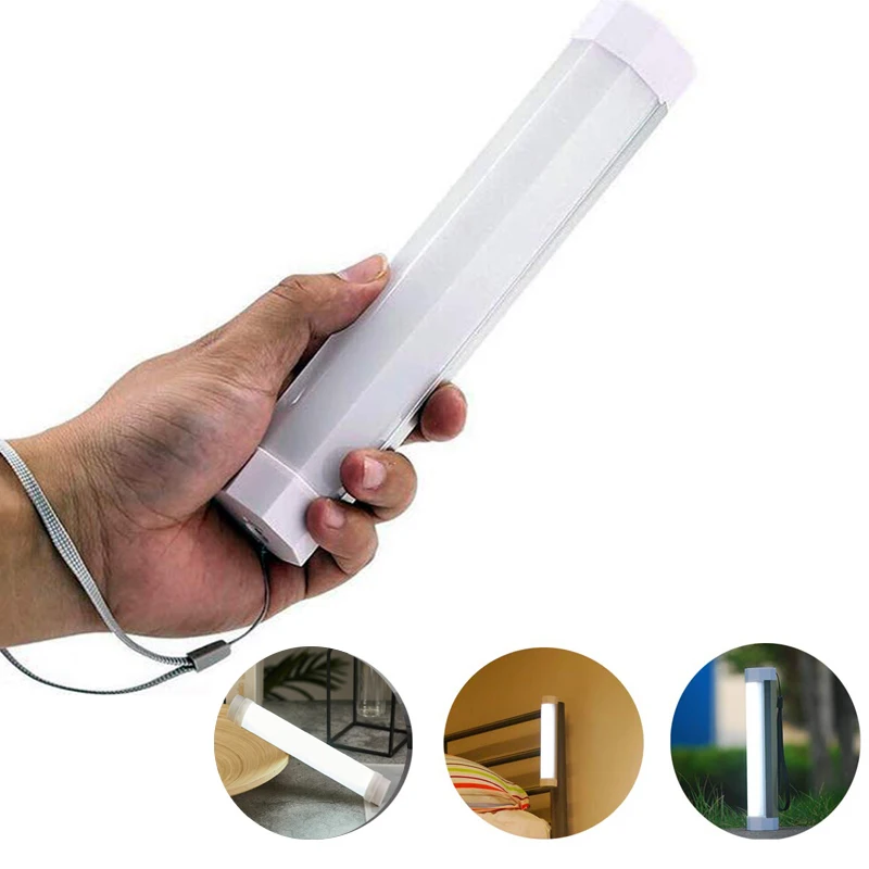 ZK20 дропшиппинг портативный фонарь светодиодный походный светильник ing Stick USB