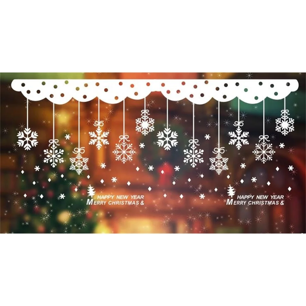 Christmas Snowflake Strap Festival Atmosphere Decoration Store Shop Office Door Decoration Sticker Window Sticker Wall Sticker
Christmas Snowflake Strap Festival Atmosphere Decoration Store Shop Office Door Decoration Sticker Window Sticker Wall Sticker
