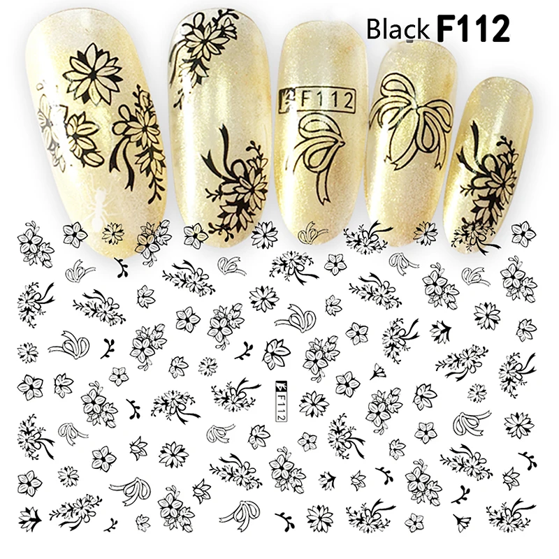 Butterfly Black White Flower Leaf DIY Self Adhesive Nail Stickers Letter Sliders For Nails Ribbon Love Stars Nail Supplies Decal
Butterfly Black White Flower Leaf DIY Self Adhesive Nail Stickers Letter Sliders For Nails Ribbon Love Stars Nail Supplies Decal