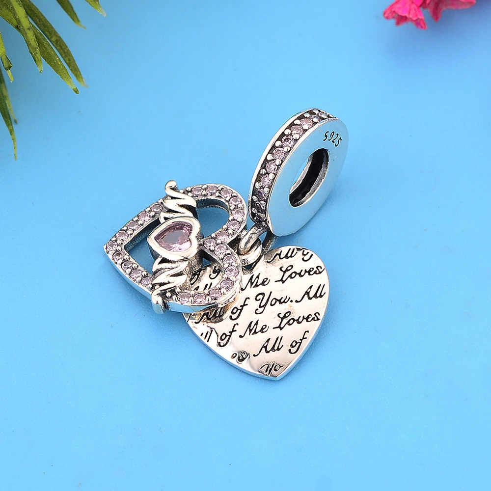 Pink Crystals Mum Dangle Beads For Original Charm Bracelet Necklace Women Jewelry 925 Sterling Silver Heart Charms
Pink Crystals Mum Dangle Beads For Original Charm Bracelet Necklace Women Jewelry 925 Sterling Silver Heart Charms