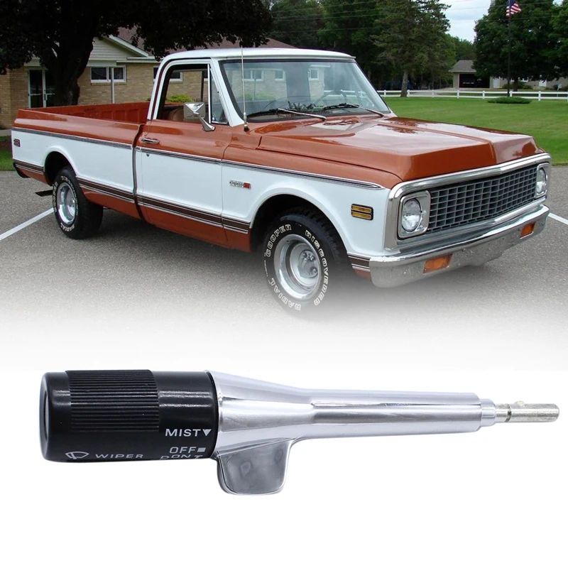 Turn Signal Delay Wiper Lever Switch Turn Signal Lever Switch Chrome for GM Olds Pickup Truck Car 22510144
Turn Signal Delay Wiper Lever Switch Turn Signal Lever Switch Chrome for GM Olds Pickup Truck Car 22510144