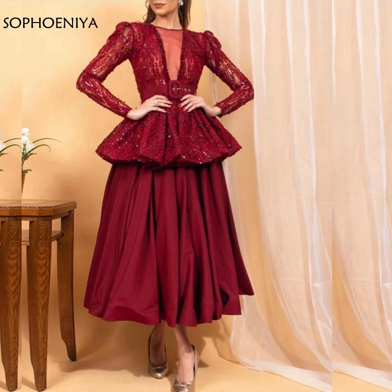 New Arrival Dubai Long sleeve evening dresses 2023 Sexy arabic evening dress Party robe de soiree courte Evening gowns
New Arrival Dubai Long sleeve evening dresses 2023 Sexy arabic evening dress Party robe de soiree courte Evening gowns
