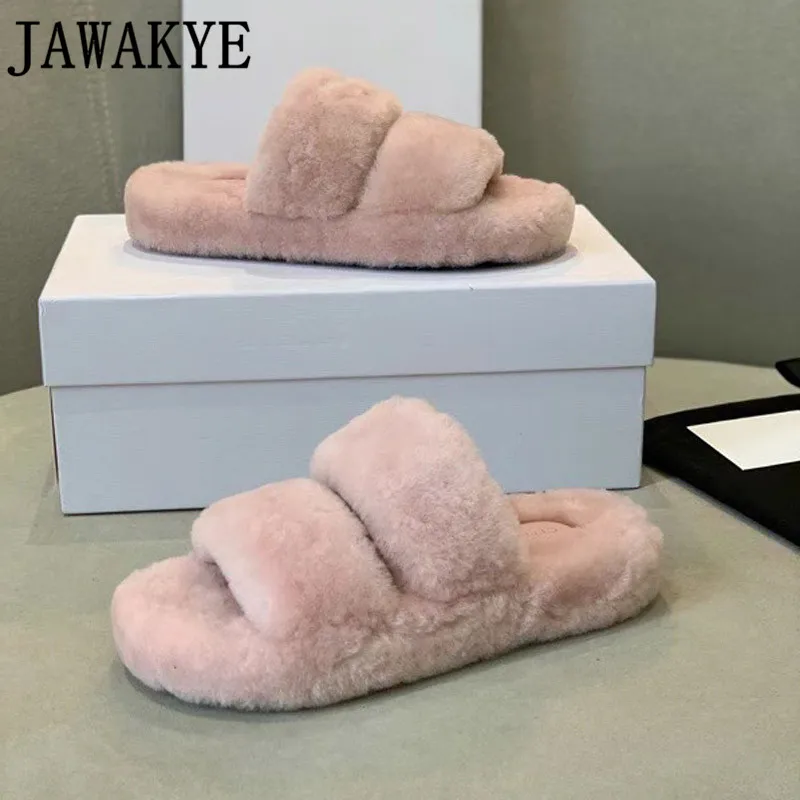 Hairy Fur Slippers for Women Beige Black Pink Thick sole Comfortable Home Flat Shoes Winter Luxury Brand Shoes Mujer 2021
Hairy Fur Slippers for Women Beige Black Pink Thick sole Comfortable Home Flat Shoes Winter Luxury Brand Shoes Mujer 2021