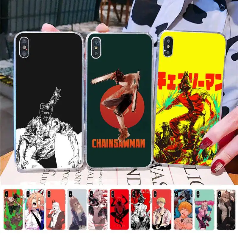 MaiYaCa Anime Chainsaw Man Phone Case for iphone 13 11 12 pro XS MAX 8 7 6 6S Plus X 5S SE 2020 XR cover
MaiYaCa Anime Chainsaw Man Phone Case for iphone 13 11 12 pro XS MAX 8 7 6 6S Plus X 5S SE 2020 XR cover