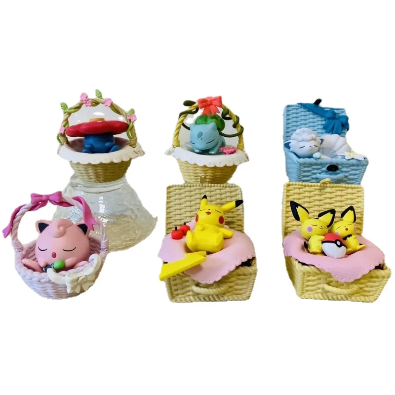 Pokemon Pikachu 6Pcs Cradle Movie Children's Toys Anime Doll Desktop Decoration Doll Model Kawaii Collection Toy Birthday Gift
Pokemon Pikachu 6Pcs Cradle Movie Children's Toys Anime Doll Desktop Decoration Doll Model Kawaii Collection Toy Birthday Gift