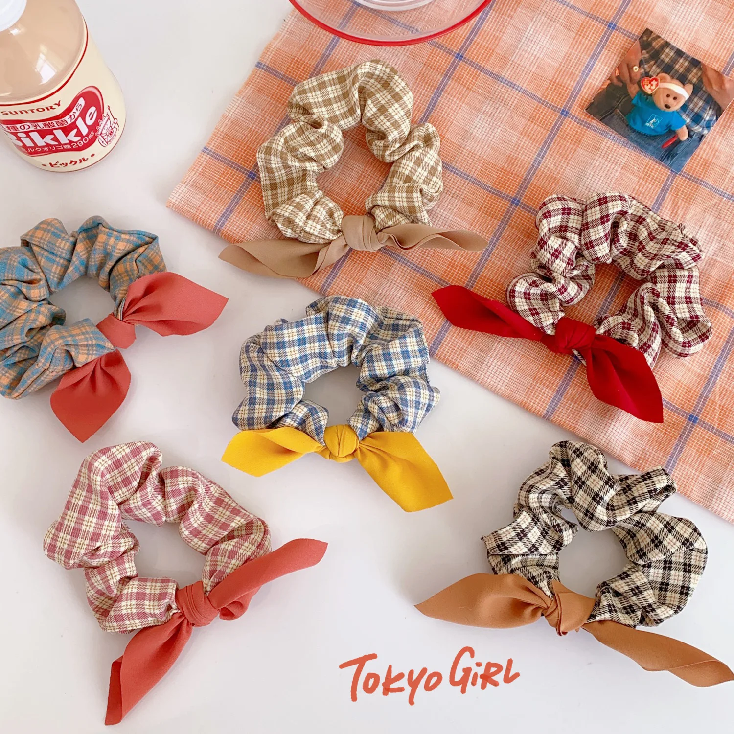 Fashion Lady Bowknot Hairbands Ponytail Scarf Elastic Hair Rope For Women Scrunchies Hair Ropes Solid Lattice Ribbon Hairbands
Fashion Lady Bowknot Hairbands Ponytail Scarf Elastic Hair Rope For Women Scrunchies Hair Ropes Solid Lattice Ribbon Hairbands
