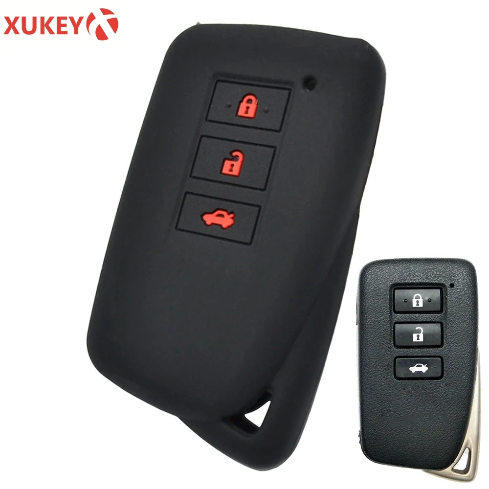 Silicone Car Key Case For Lexus IS ES GS NX GX RX LX RC 200 250 300 350 Cover Keyless Remote Fob Key Chain Holder Protector
Silicone Car Key Case For Lexus IS ES GS NX GX RX LX RC 200 250 300 350 Cover Keyless Remote Fob Key Chain Holder Protector