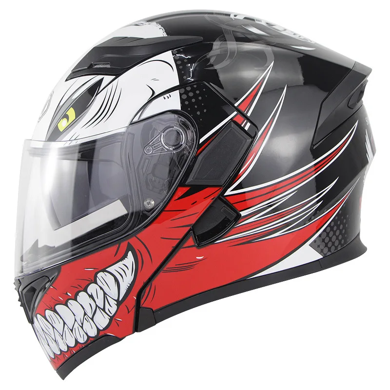 Full Face Helmet Motorcycle Racing Helmet Men and Women Winter Warm Dual-lens Open Face Helmet Four Seasons Riding
Full Face Helmet Motorcycle Racing Helmet Men and Women Winter Warm Dual-lens Open Face Helmet Four Seasons Riding