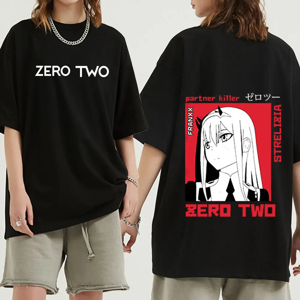 2021 New Summer Darling In The Franxx Harajuku Anime Zero Two T Shirt Aesthetics TShirt Short Sleeve Streetwear Men Women Tops
2021 New Summer Darling In The Franxx Harajuku Anime Zero Two T Shirt Aesthetics TShirt Short Sleeve Streetwear Men Women Tops