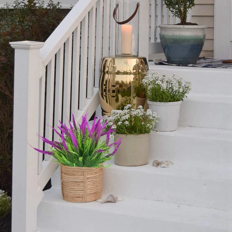 Artificial Anti-Ultraviolet Flower Outdoor Fake Tropical Flower Plant Autumn Leaf Greening Plastic Plant 6PCS 
Artificial Anti-Ultraviolet Flower Outdoor Fake Tropical Flower Plant Autumn Leaf Greening Plastic Plant 6PCS