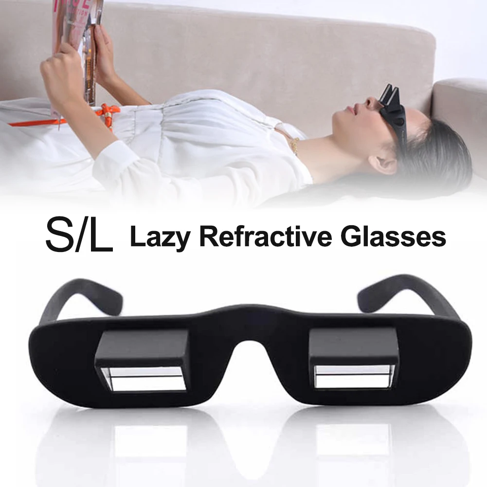 Periscope Lazy Glasses Bed Prism Reading Glasses Horizontal Spectacles Clear Vision Lie Down Watching TV Reading Angled Tools
Periscope Lazy Glasses Bed Prism Reading Glasses Horizontal Spectacles Clear Vision Lie Down Watching TV Reading Angled Tools
