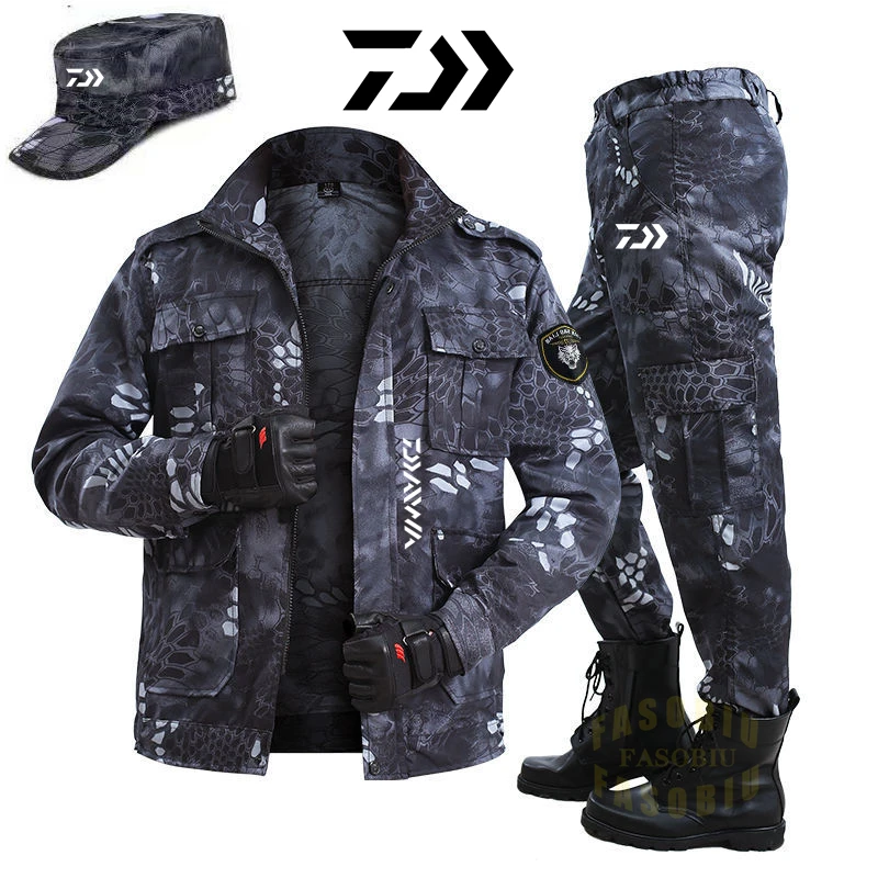 Daiwa Suit For Fishing Clothing Thin Tactical Camouflage Fishing Jacket Men' Windproof Durable Outdoor Clothes Fishing Wear
Daiwa Suit For Fishing Clothing Thin Tactical Camouflage Fishing Jacket Men' Windproof Durable Outdoor Clothes Fishing Wear