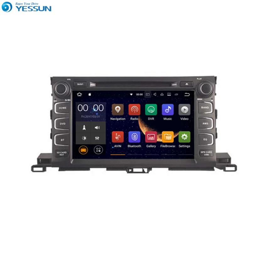 YESSUN Android Radio Car DVD Player For Toyota Highlander 2015~2016 Stereo Radio Multimedia GPS Navigation With AM/FM
YESSUN Android Radio Car DVD Player For Toyota Highlander 2015~2016 Stereo Radio Multimedia GPS Navigation With AM/FM