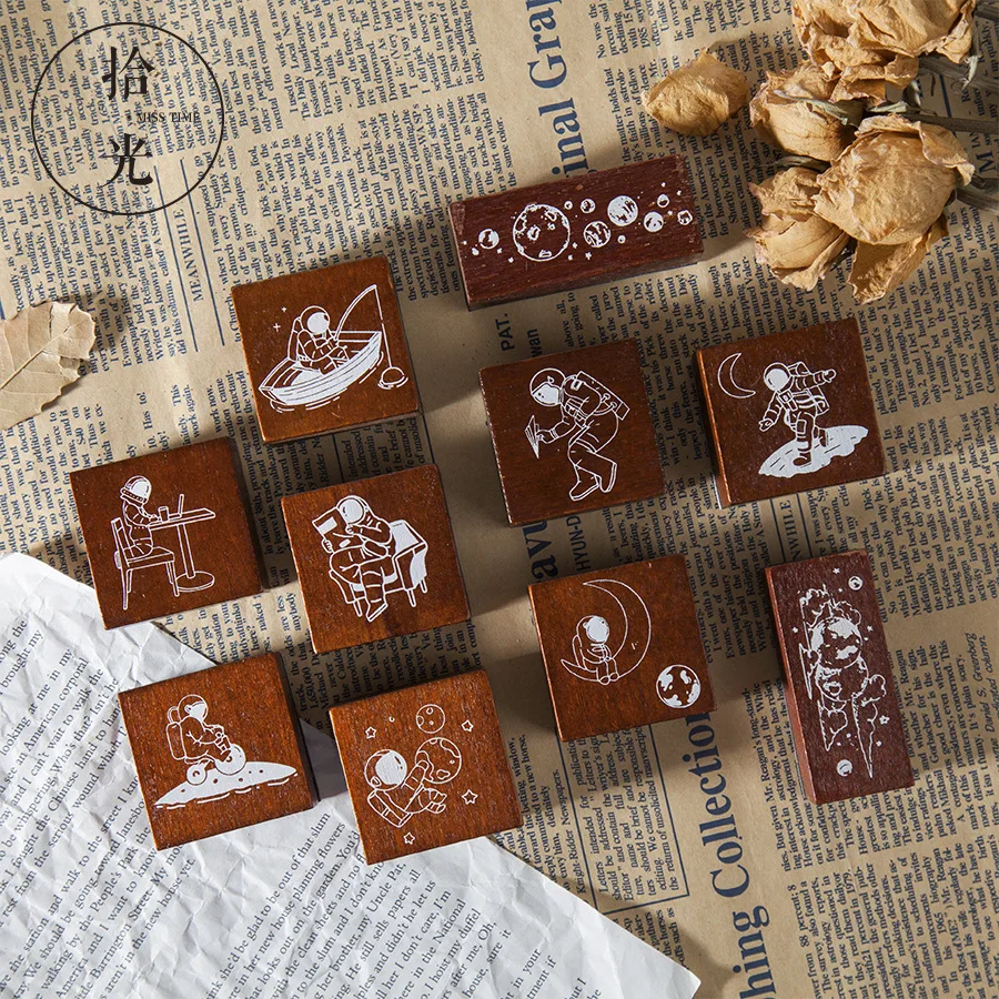 Vintage Astronaut Space Planet Decoration Stamp Wooden Rubber Stamps for Scrapbooking Stationery DIY Craft Standard Stamp
Vintage Astronaut Space Planet Decoration Stamp Wooden Rubber Stamps for Scrapbooking Stationery DIY Craft Standard Stamp