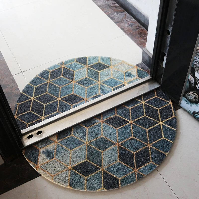 Home entrance door rubbing foot pad home semi-circular door pad carpet wear-resistant wire ring foot pad home round floor mat
Home entrance door rubbing foot pad home semi-circular door pad carpet wear-resistant wire ring foot pad home round floor mat