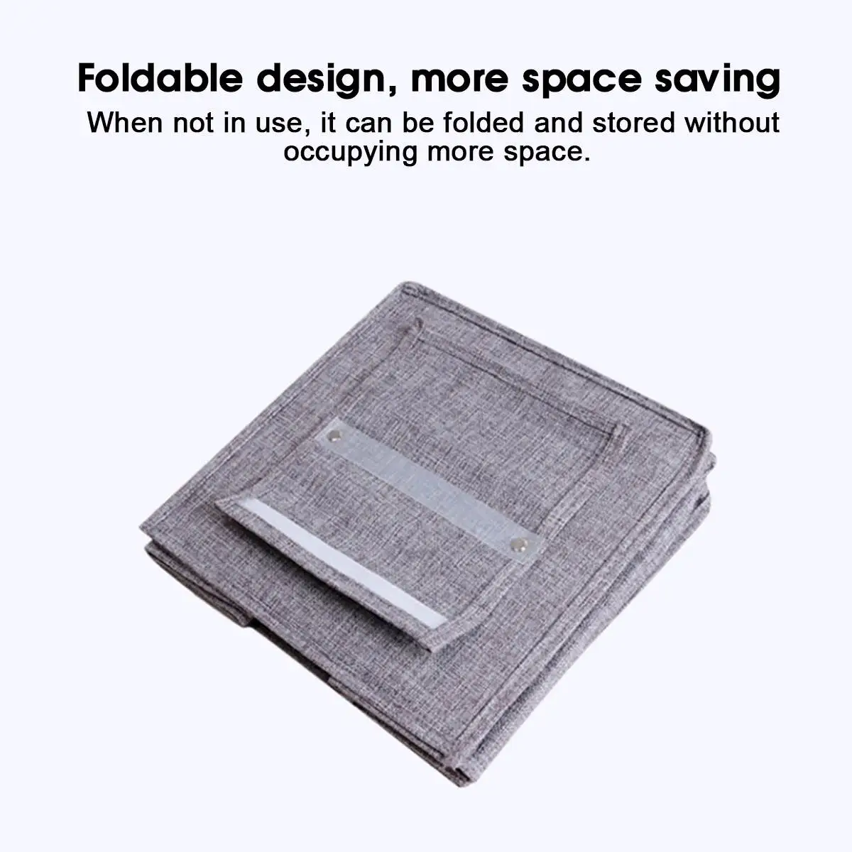 Gray Cotton And Linen 5 Layer Closet Hanger Independent Storage Grid Better Sort And Sort Clothes For Wardrobe/Living Room 
Gray Cotton And Linen 5 Layer Closet Hanger Independent Storage Grid Better Sort And Sort Clothes For Wardrobe/Living Room