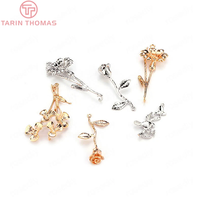 6PCS 24K Gold Color Plated Brass Flower Charms Pendants Diy Jewelry Findings Earrings Accessories Wholesale
6PCS 24K Gold Color Plated Brass Flower Charms Pendants Diy Jewelry Findings Earrings Accessories Wholesale