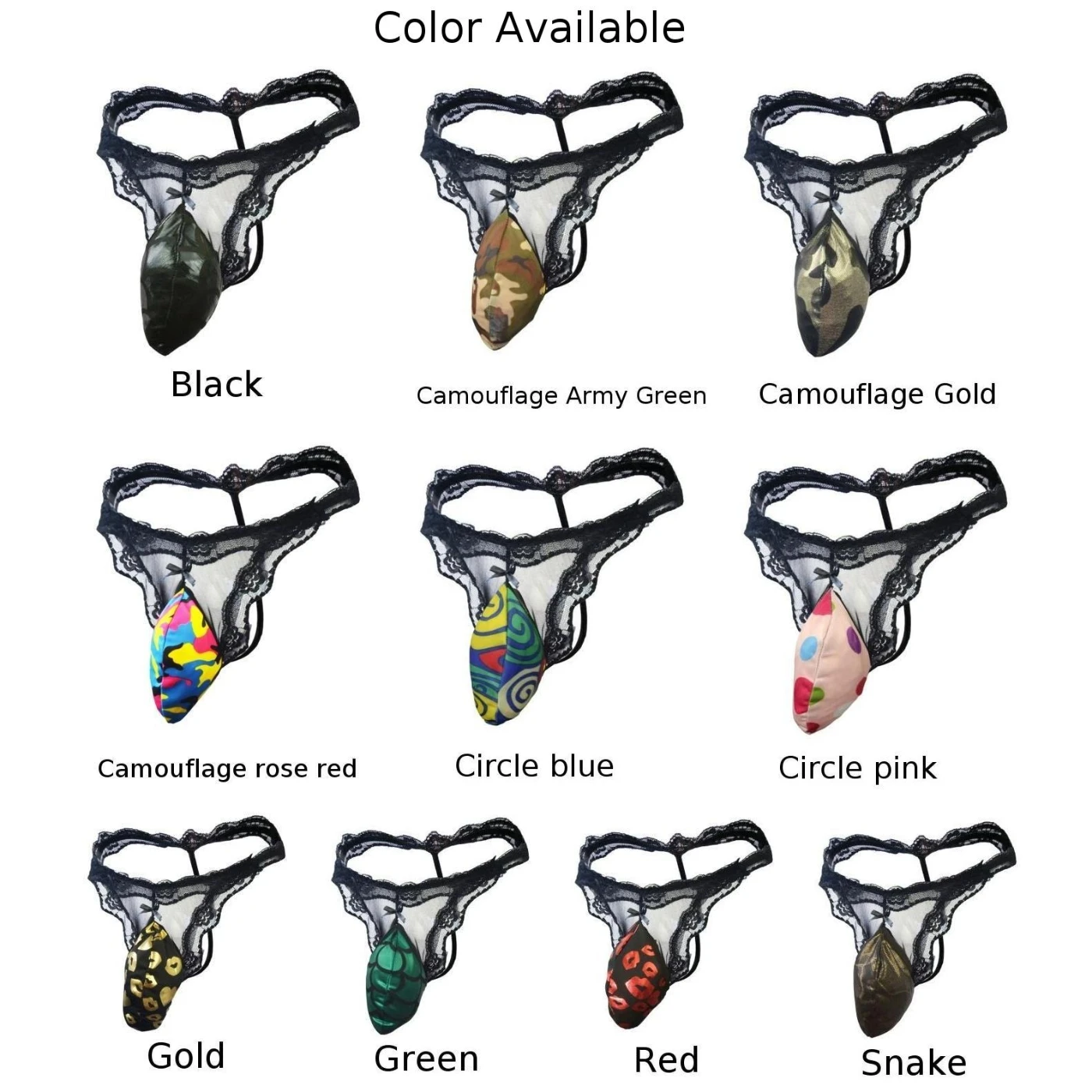 Sissy Sexy Mens Bugle Pouch Panties Crossdress Bikini Thong Briefs Underwear Through Briefs Print T-Back G-strings Underwear
Sissy Sexy Mens Bugle Pouch Panties Crossdress Bikini Thong Briefs Underwear Through Briefs Print T-Back G-strings Underwear
