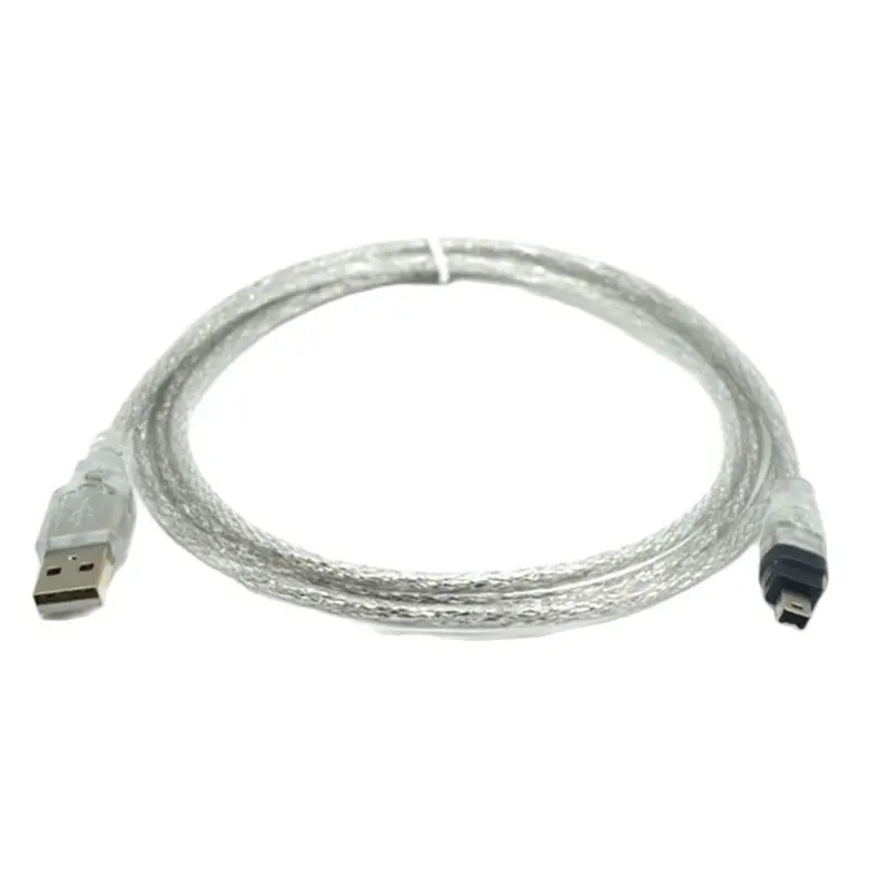 Высокоскоростной кабель для передачи данных с USB 2 0 на IEEE1394 Firewire 4 контакта 1 5 м