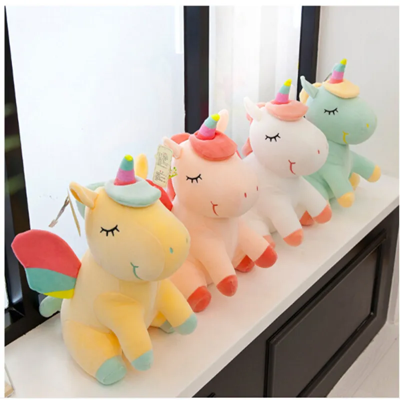 25CM New Soft Cute Rainbow Style Unicorn Toy Plush Toys Animals Horse Children Toys Baby Dolls Birthday Gifts
25CM New Soft Cute Rainbow Style Unicorn Toy Plush Toys Animals Horse Children Toys Baby Dolls Birthday Gifts