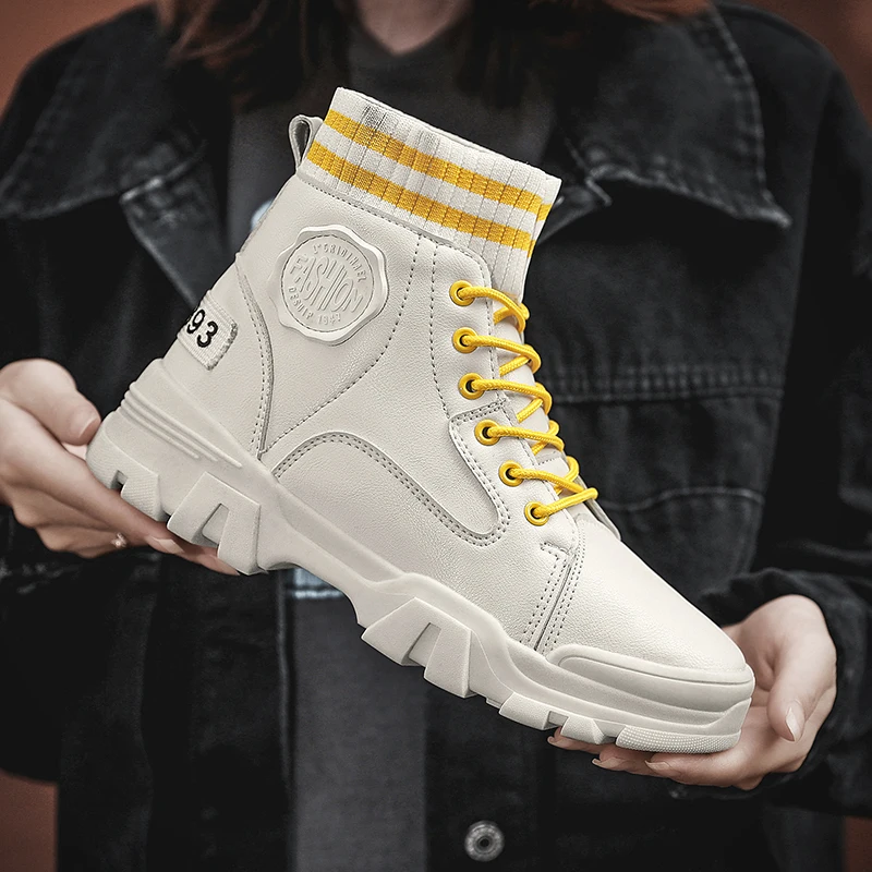 High Top Girls Casual Shoes New Arrival Fashion Walking Sneakers Wear-Resisting Ladies Flat Shoes Lace Up Athletic Sneakers
High Top Girls Casual Shoes New Arrival Fashion Walking Sneakers Wear-Resisting Ladies Flat Shoes Lace Up Athletic Sneakers