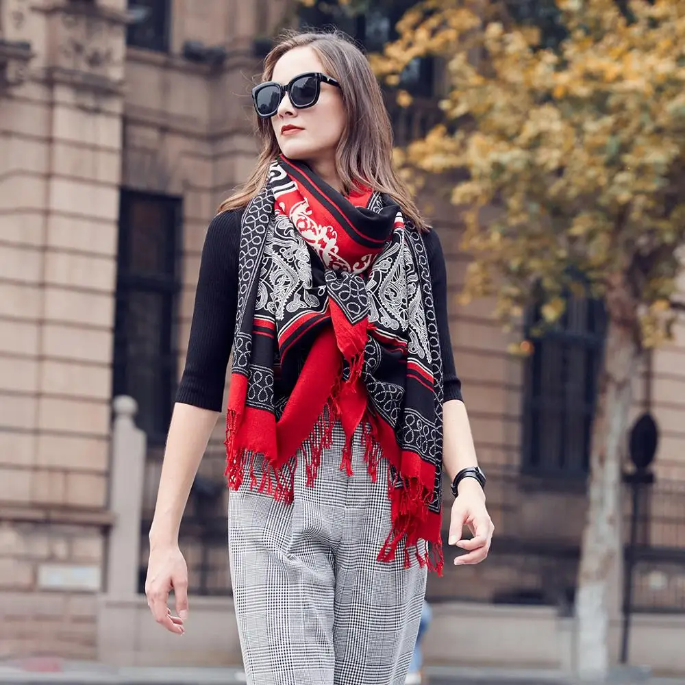 Fashion Winter Scarf For Women Scarf Cashmere Warm Plaid Pashmina Scarf Luxury Brand Blanket Wraps Female Scarves And Shawls
Fashion Winter Scarf For Women Scarf Cashmere Warm Plaid Pashmina Scarf Luxury Brand Blanket Wraps Female Scarves And Shawls