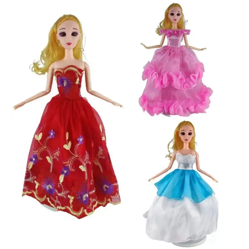 Hot Sale Fashion Wedding Dress Doll Accessories Kids Toys Christmas Gifts Clothes For Barbie DIY Children Game Present For Girls
Hot Sale Fashion Wedding Dress Doll Accessories Kids Toys Christmas Gifts Clothes For Barbie DIY Children Game Present For Girls