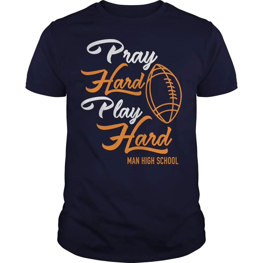 Pray Hard Play Hard Football Man High School Athletes T-Shirt. Summer Cotton O-Neck Short Sleeve Mens T Shirt New S-3XL
Pray Hard Play Hard Football Man High School Athletes T-Shirt. Summer Cotton O-Neck Short Sleeve Mens T Shirt New S-3XL