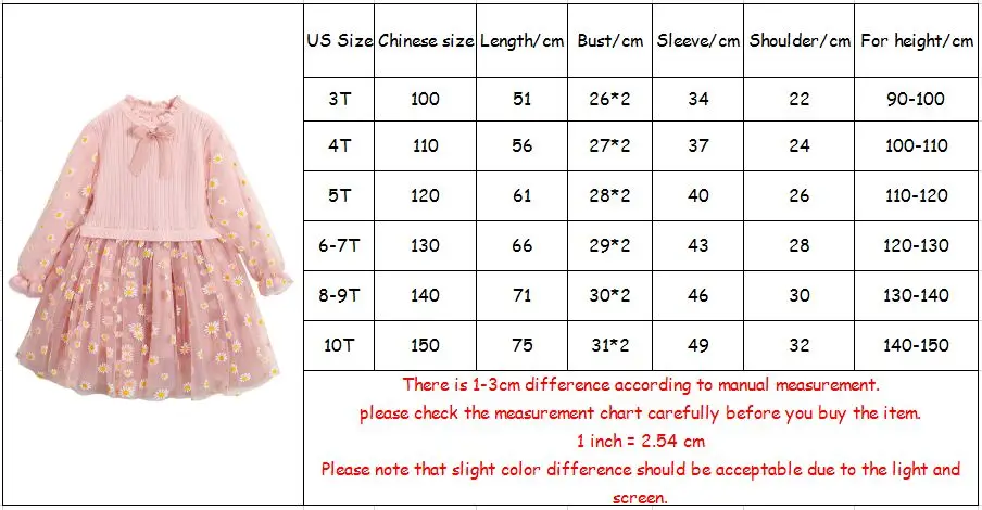 Girls Dress Autumn Winter Flower Mesh Sweater Dresses For Kids Girl Clothes Children Birthday Princess Tutu Dress 3-10Y
Girls Dress Autumn Winter Flower Mesh Sweater Dresses For Kids Girl Clothes Children Birthday Princess Tutu Dress 3-10Y