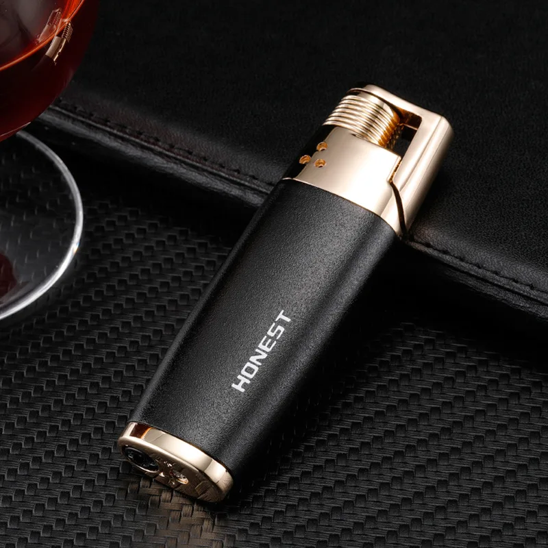 Honest CigaretteLighter Inflatable Gas Butane Lighters Windproof Jet Flame Cigarette Cigar Lighter Smoking Accessories No Box 
Honest CigaretteLighter Inflatable Gas Butane Lighters Windproof Jet Flame Cigarette Cigar Lighter Smoking Accessories No Box