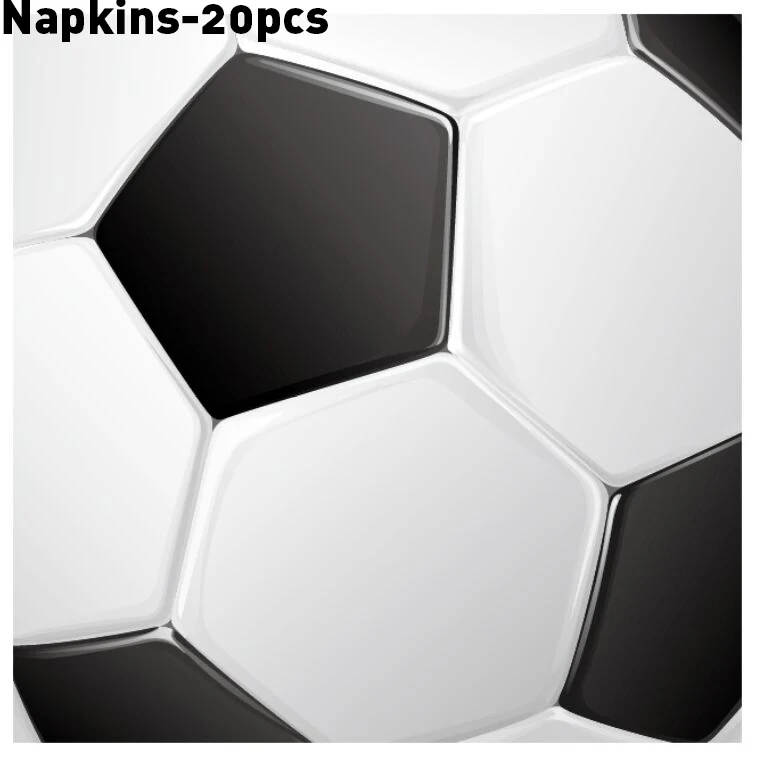 20pcs Football Happy Birthday Sports Theme Kids Party Decorations Disposable Napkins of Tableware Sets Baby Shower Party Favors 
20pcs Football Happy Birthday Sports Theme Kids Party Decorations Disposable Napkins of Tableware Sets Baby Shower Party Favors