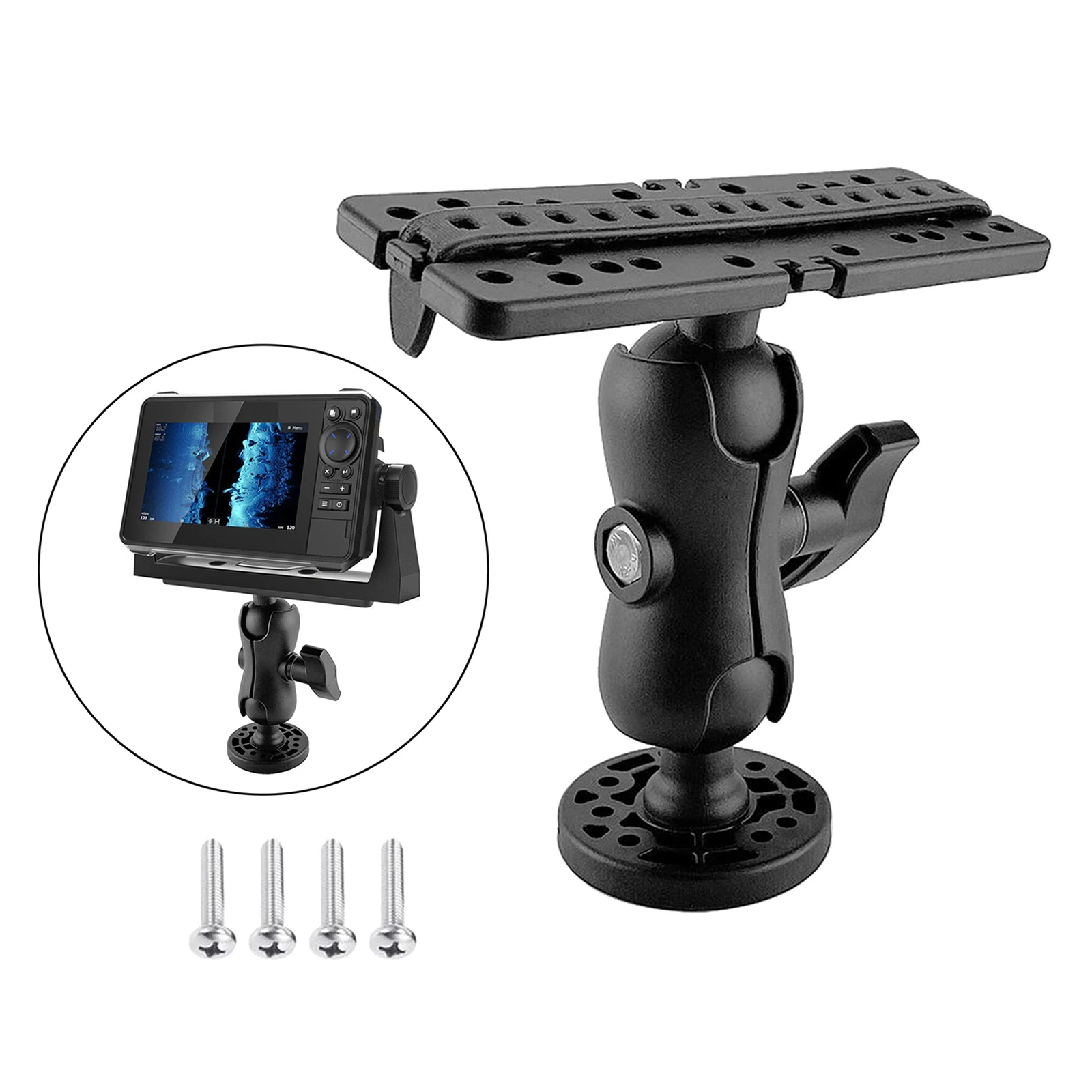 Marine Boat Fishfinder Bracket 360 Degree Depth Sounder Base Mount Universal Transducer Bracket Fishes Finder Mount GPS Plate
Marine Boat Fishfinder Bracket 360 Degree Depth Sounder Base Mount Universal Transducer Bracket Fishes Finder Mount GPS Plate