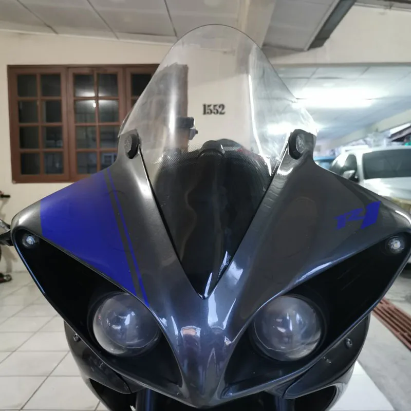 Черный и прозрачный мотоциклетное ветровое стекло Ветер экрана для Yamaha YZFR1 YZF-R1 YZF R1 2009 - 2014 2010 2011 2012
Черный и прозрачный мотоциклетное ветровое стекло Ветер экрана для Yamaha YZFR1 YZF-R1 YZF R1 2009 - 2014 2010 2011 2012