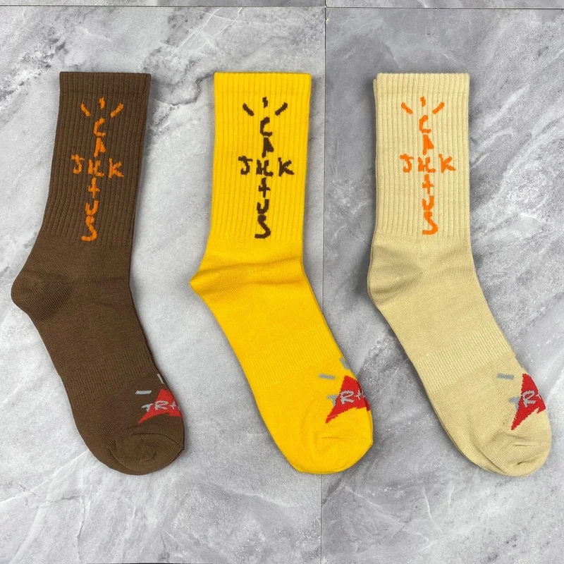 High Quality 1:1 Travis Scott Men's Socks Skateboard Running Hip-hop Socks Sports Happy Designer Funny Crew Socks
High Quality 1:1 Travis Scott Men's Socks Skateboard Running Hip-hop Socks Sports Happy Designer Funny Crew Socks