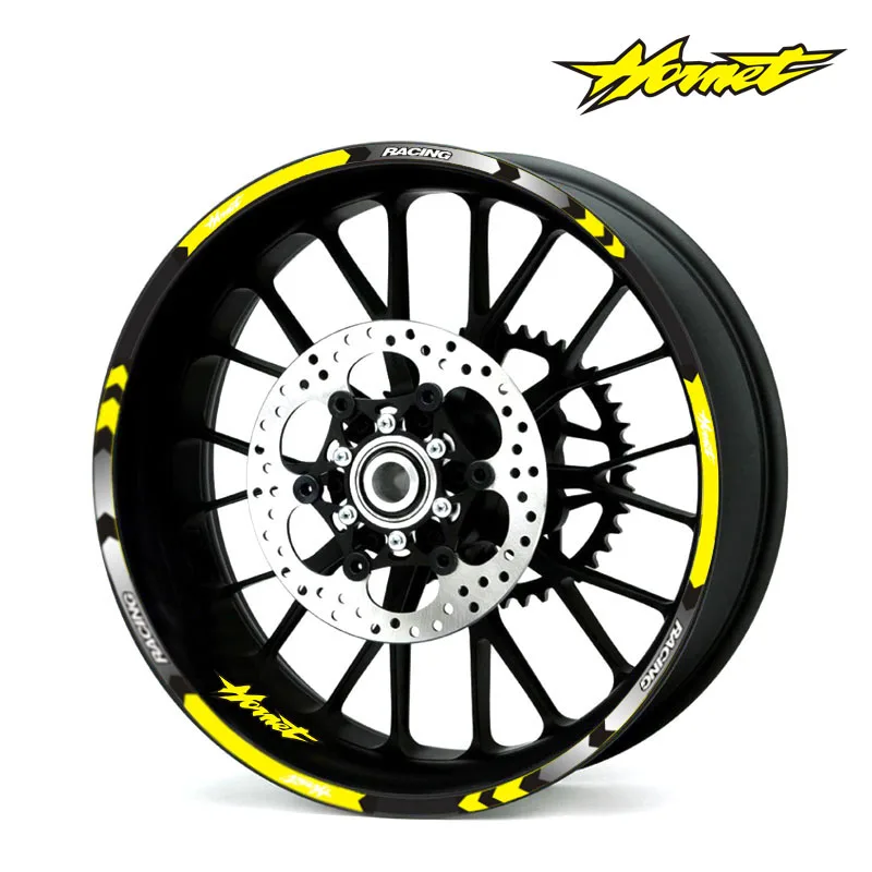 New high quality 12 Pcs Fit Motorcycle Wheel Sticker stripe Reflective Rim For Honda Hornet 250 900 400
New high quality 12 Pcs Fit Motorcycle Wheel Sticker stripe Reflective Rim For Honda Hornet 250 900 400