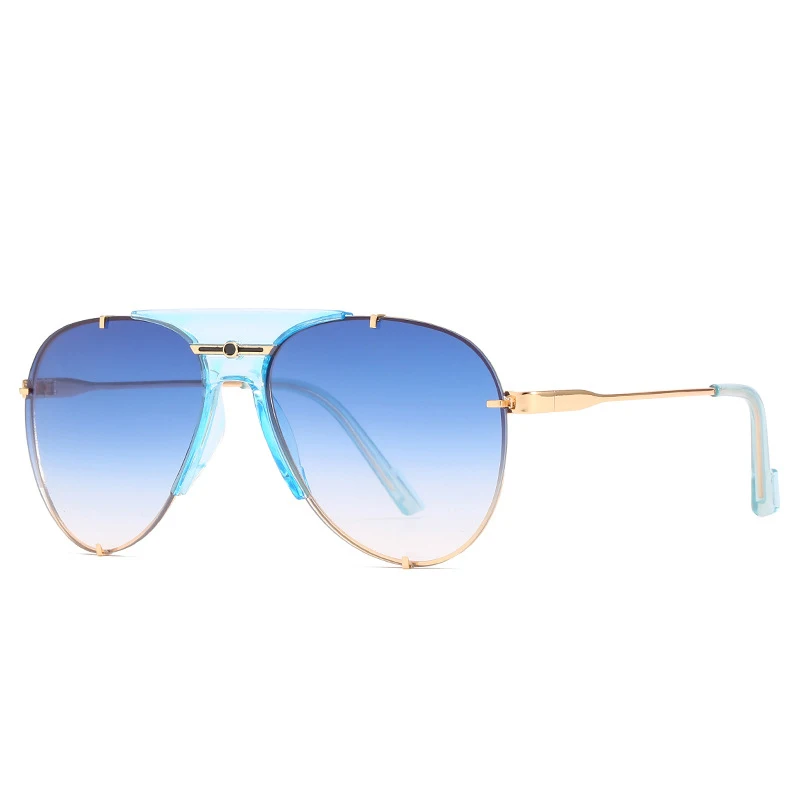 Classic Vintage Rimless Pilot Sunglasses Men Women 2021 Fashion Luxury Brand Designer Travel Driving Oversized Sun Glasses UV400
Classic Vintage Rimless Pilot Sunglasses Men Women 2021 Fashion Luxury Brand Designer Travel Driving Oversized Sun Glasses UV400