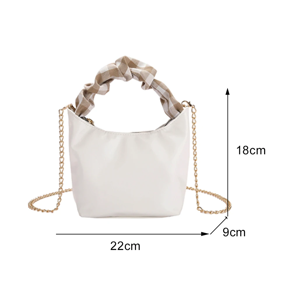 Fashion Women PU Leather Hit Color Chain Shoulder Crossbody Messenger Bag Casual Ladies Small Pleated Plaid Top-handle Handbags
Fashion Women PU Leather Hit Color Chain Shoulder Crossbody Messenger Bag Casual Ladies Small Pleated Plaid Top-handle Handbags