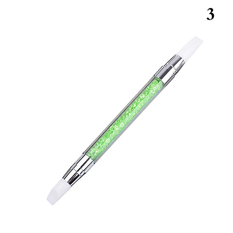 Nail Tools Hollow Engraving Embossed Nail Gel Pen Double Head With Diamond Ultra Soft Silicone Pen Exquisite Easy Use
Nail Tools Hollow Engraving Embossed Nail Gel Pen Double Head With Diamond Ultra Soft Silicone Pen Exquisite Easy Use